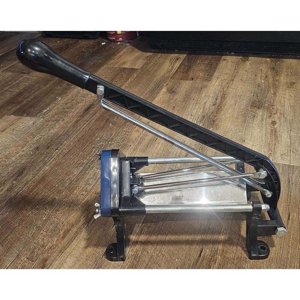Commercial Manual French Fry Cutter Potato Slicer Heavy Duty Lever Counter Mount